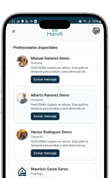 Compara profesionales